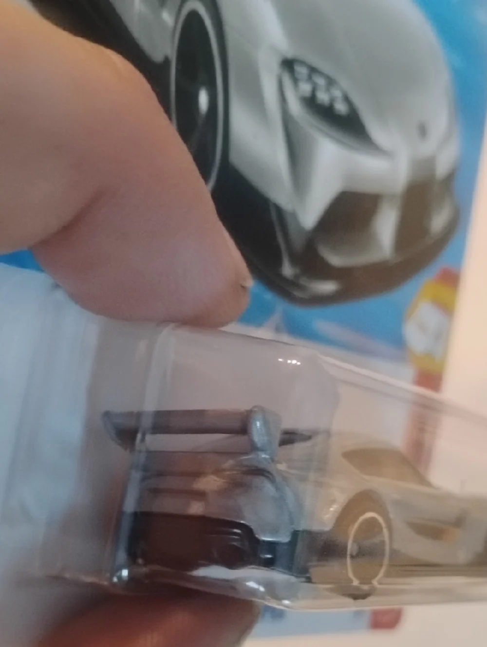 Mattel Hot Wheels '20 Toyota GR Supra - Silver with Black Accents